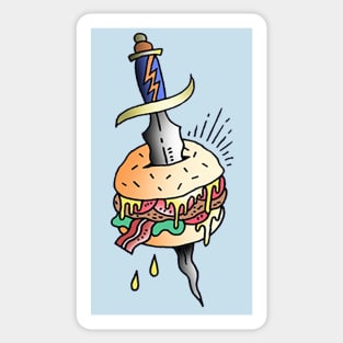 Burger Sticker